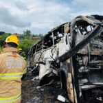 Acidente entre três veículos deixa 38 mortos na BR-116 em MG